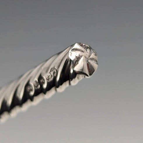 1886 British antique pure silver mechanical pencil, Lucas&Co